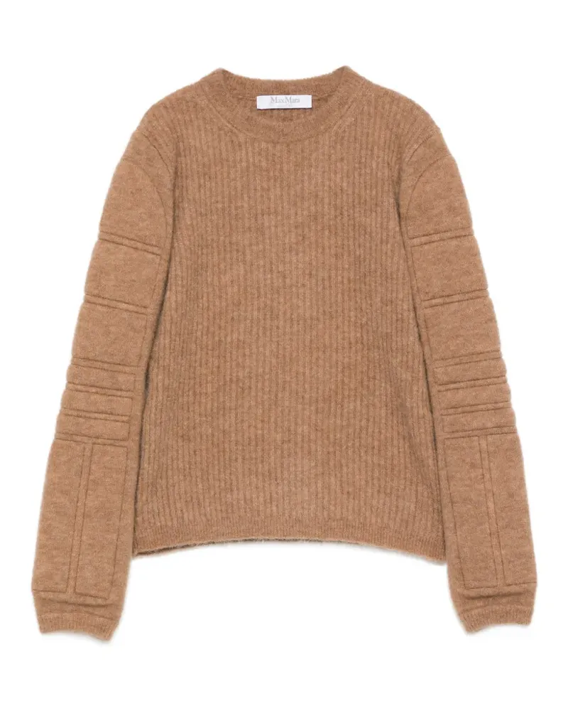 Max Mara Smirne long-sleeve sweater - Nude Nude