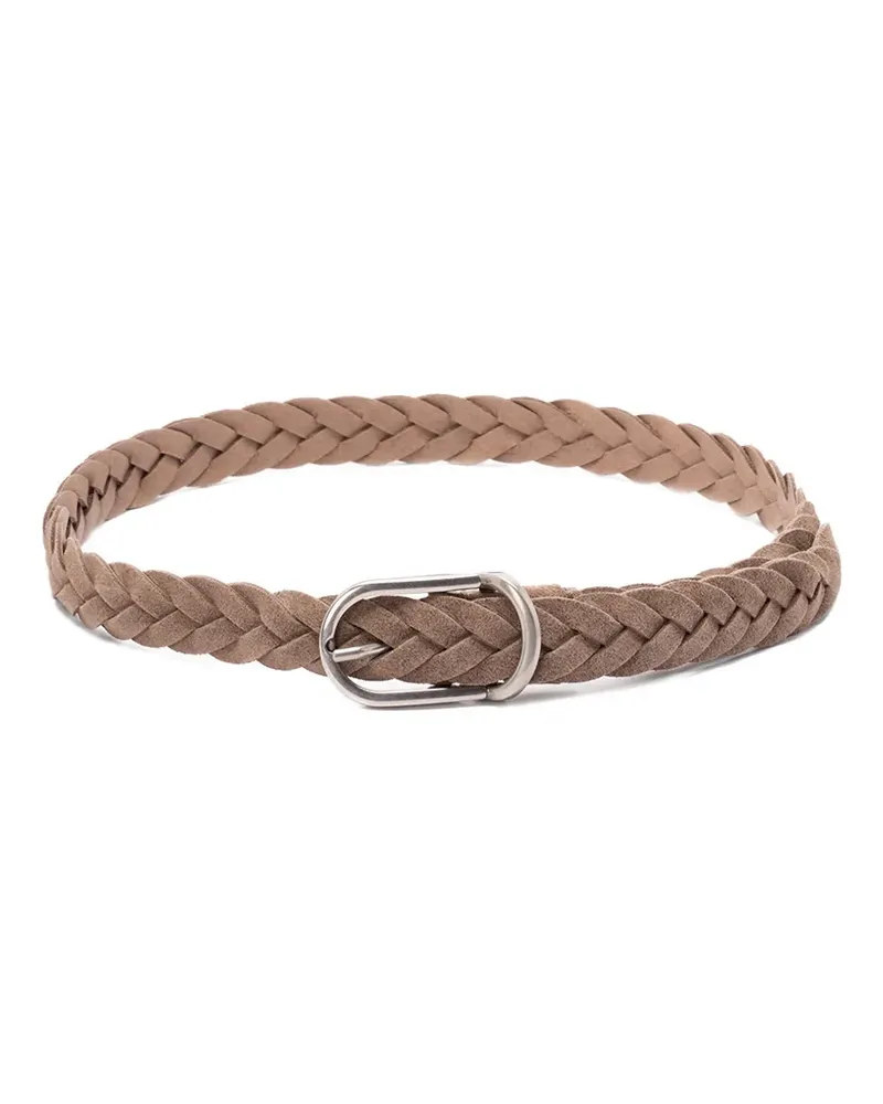 Brunello Cucinelli braided belt - Braun Braun