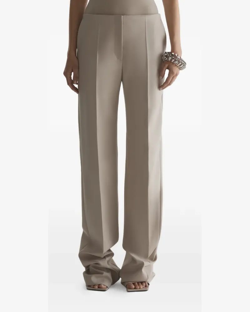 Thierry Mugler low-rise trousers - Nude Nude