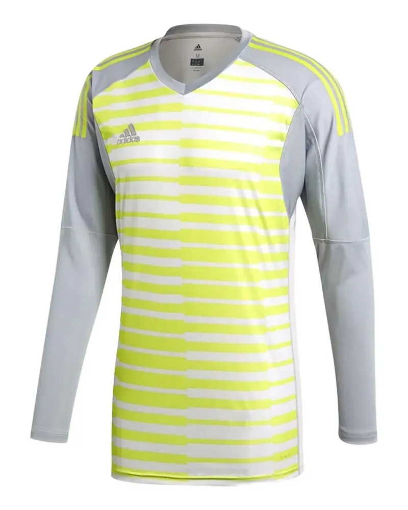 adidas striped long-sleeve T-shirt - Weiß Weiß