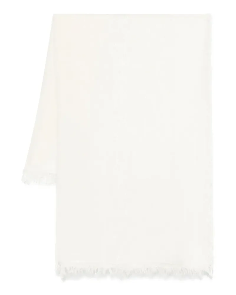 D.EXTERIOR Schal mit Lurex - Weiß Weiß