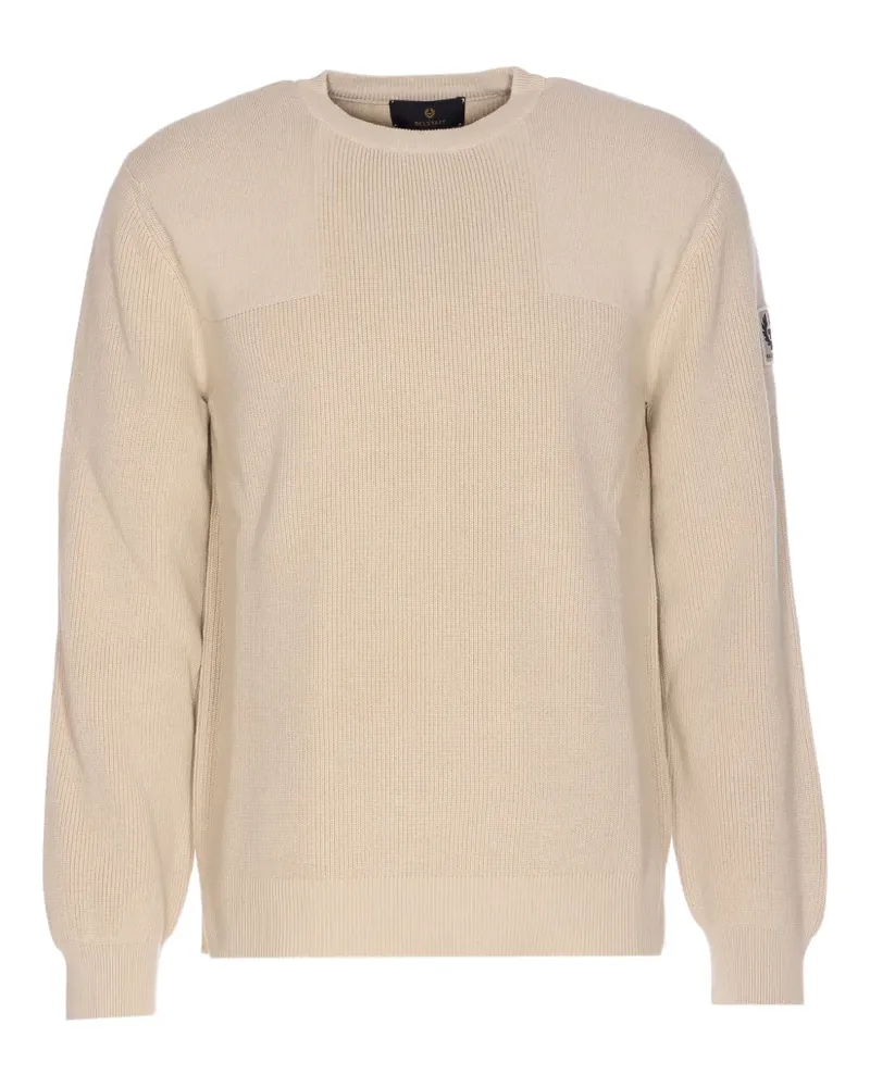 Belstaff Pullover mit Logo-Patch - Nude Nude