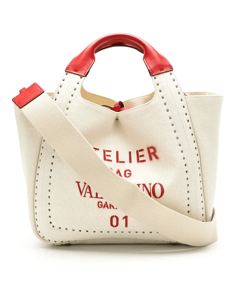 Valentino Garavani Atelier Shopping Handtasche - Nude Nude