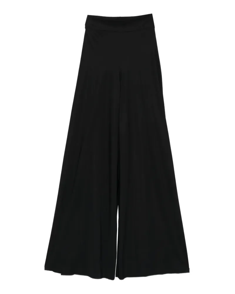 Chiara Boni black palazzo trousers - Schwarz Schwarz