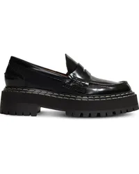 Proenza Schouler Loafer aus Leder Schwarz