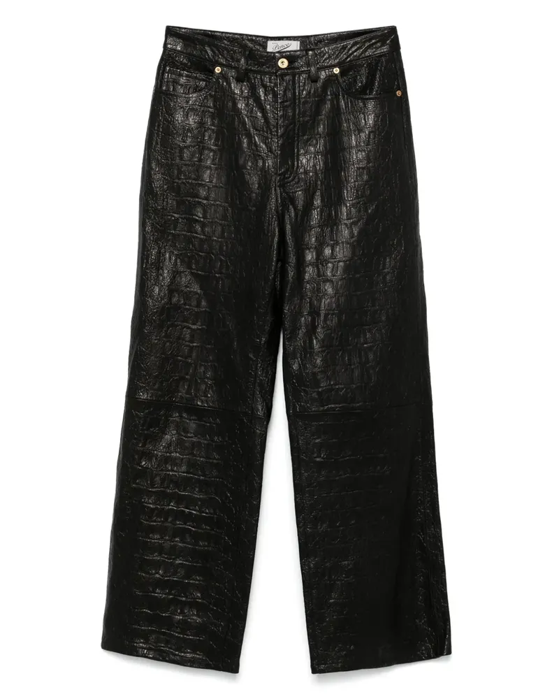 PENCE Nerea Lederhose - Schwarz Schwarz