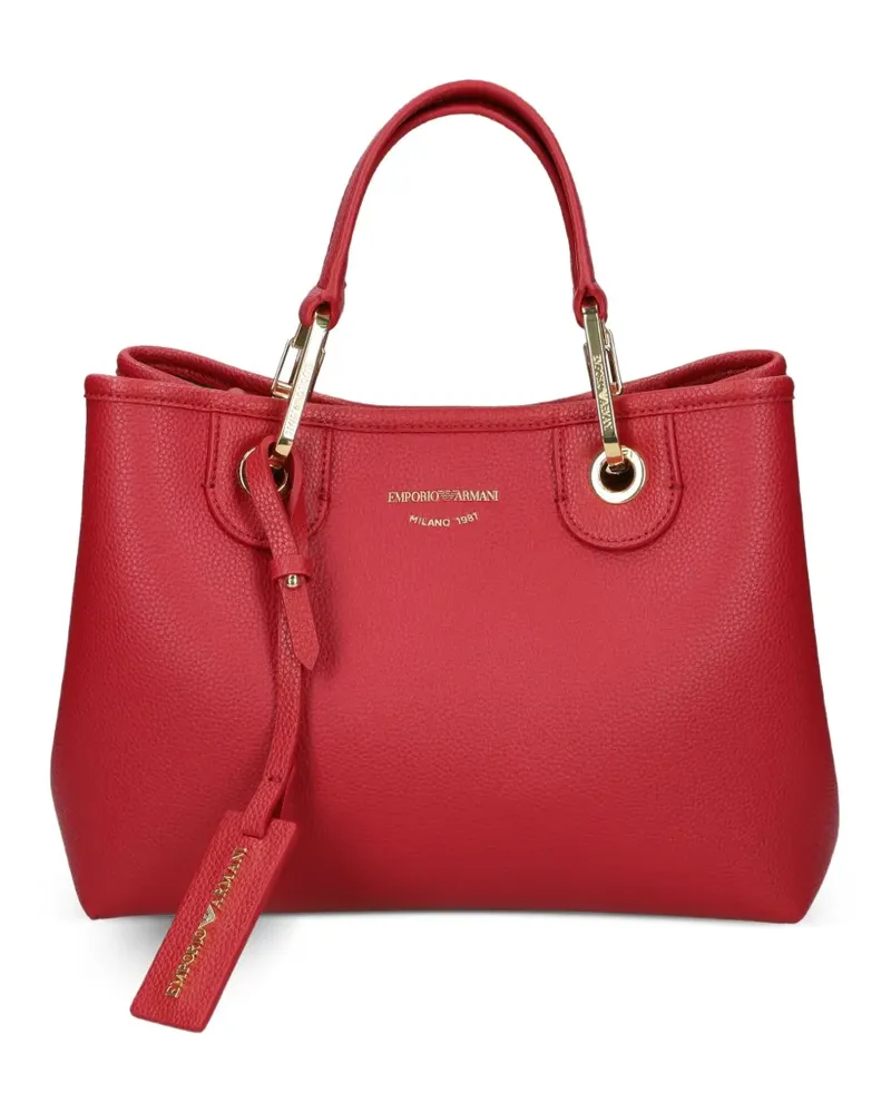 Emporio Armani Tote Bag mit Logo - Rot Rot