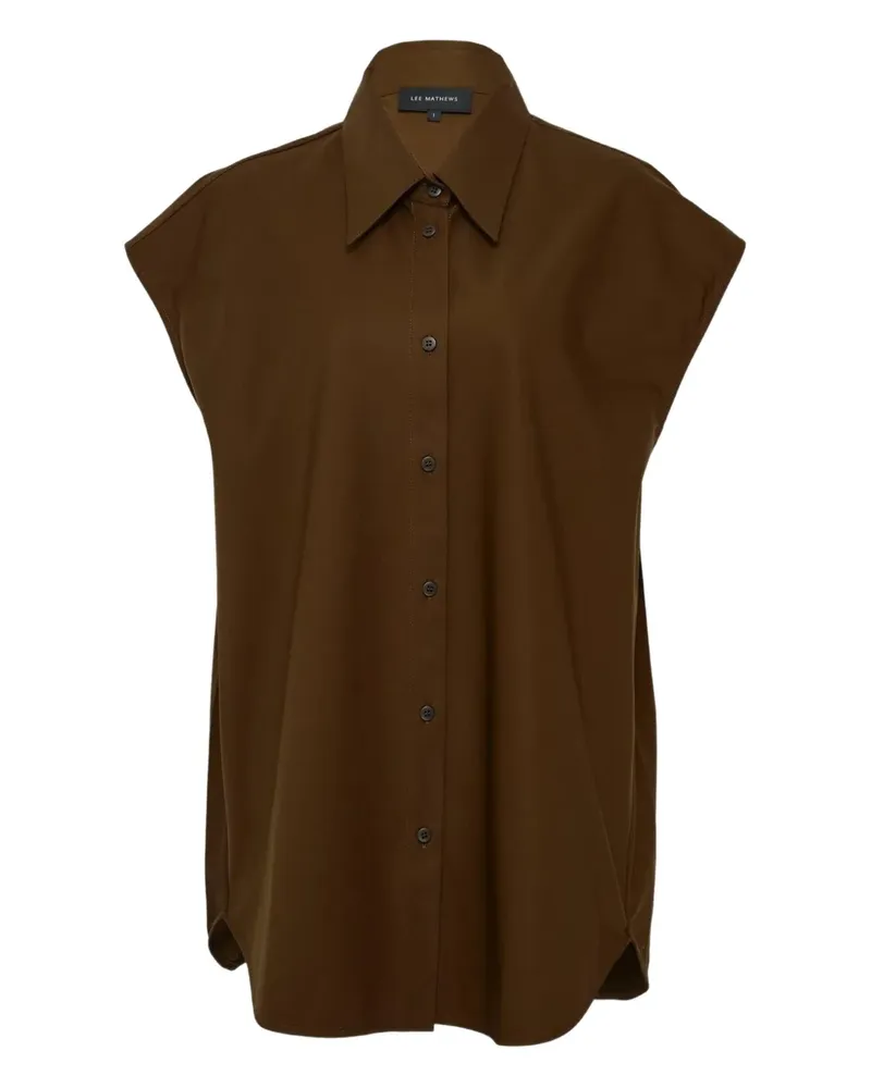 Lee Mathews Spencer sleeveless shirt - Braun Braun