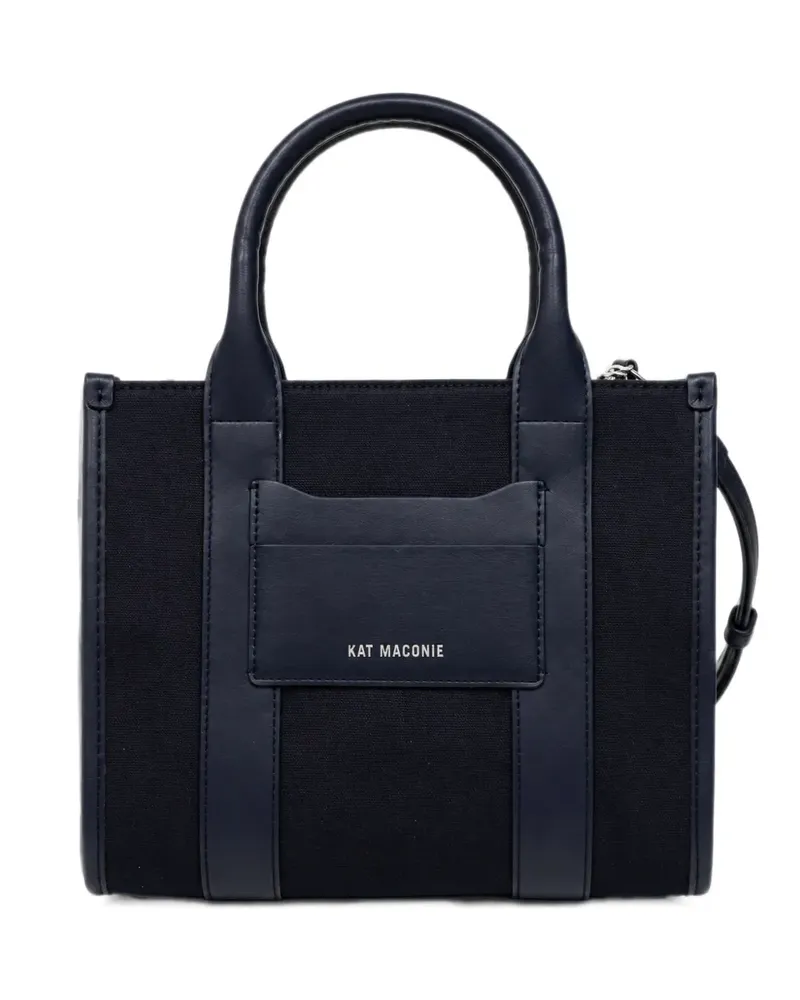 Kat Maconie small Bianca logo-print tote bag - Blau Blau