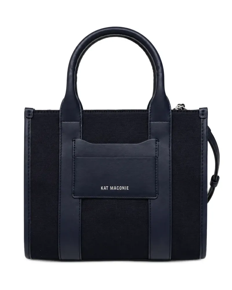 Kat Maconie Kleine Tote Bag mit Logo-Print - Blau Blau