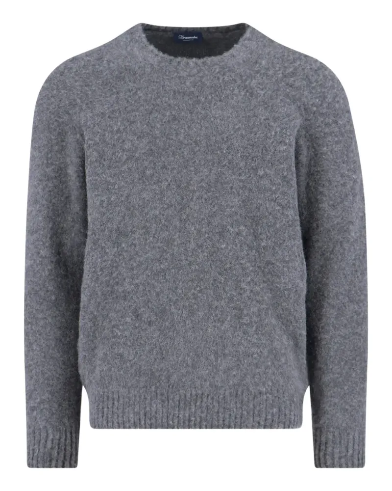 Drumohr  Klassischer Kaschmirpullover - Grau Grau
