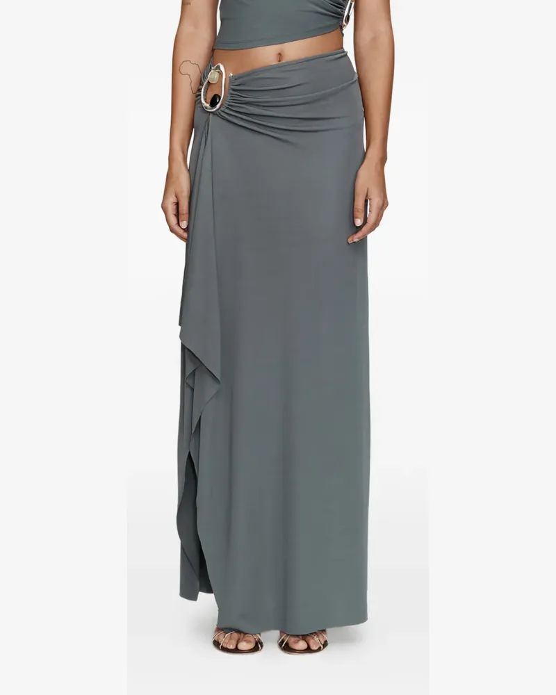 Christopher Esber Orica Cascade crystal skirt - Grau Grau
