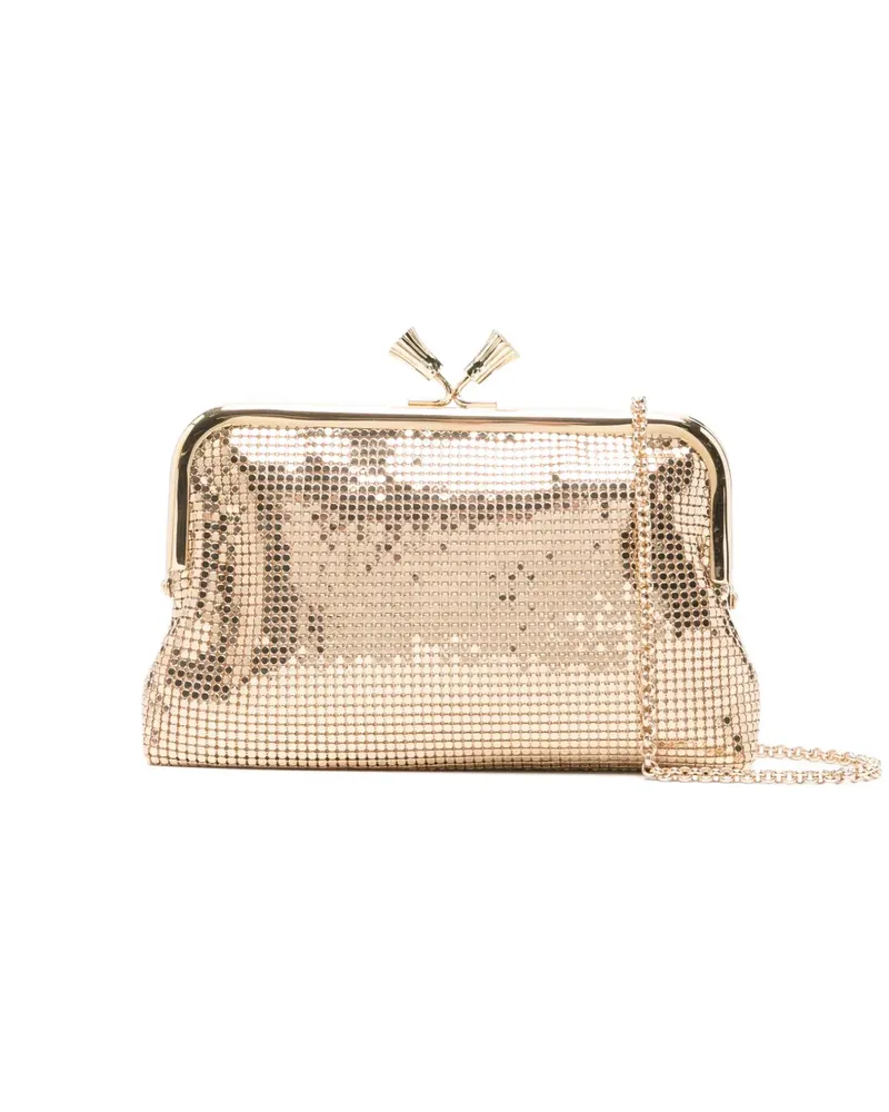 Anya Hindmarch Maud Clutch - Gold Gold