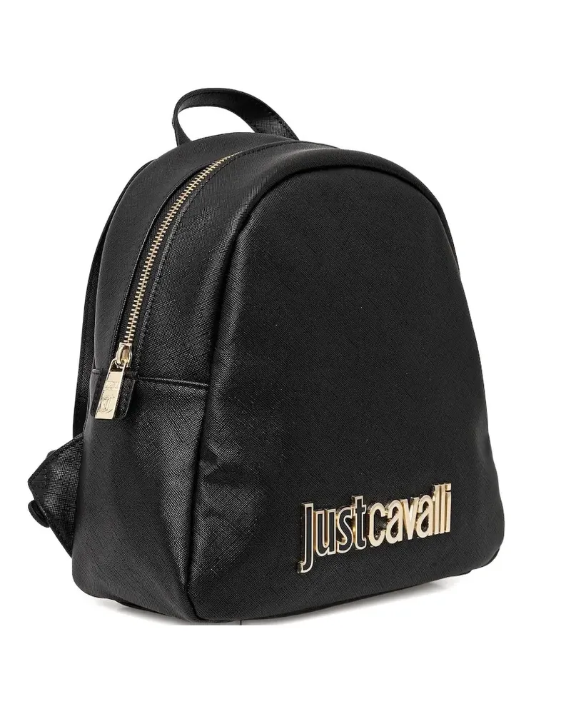 Just Cavalli Rucksack mit Logo-Applikation - Schwarz Schwarz