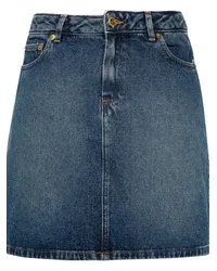 A.P.C. Klassischer Jeans-Minirock Blau