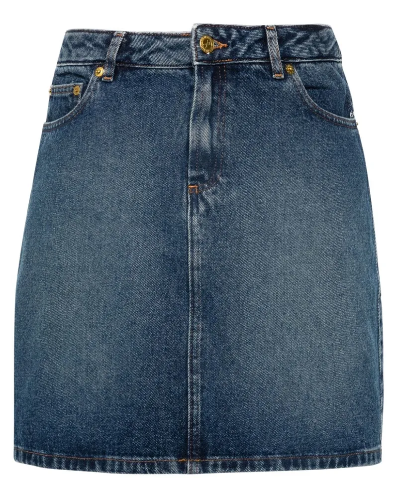 A.P.C. Klassischer Jeans-Minirock - Blau Blau
