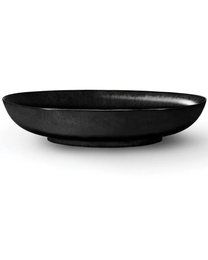 L’OBJET Terra Porzellanschale (30cm) - Schwarz Schwarz