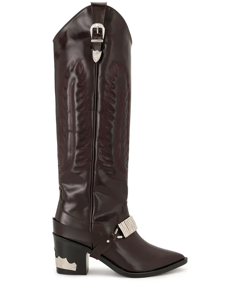 Toga Overknee-Stiefel - Rot Rot