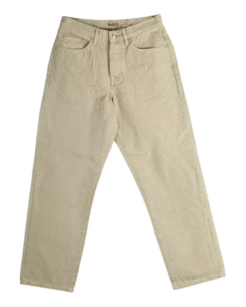 Stüssy slim trousers - Nude Nude