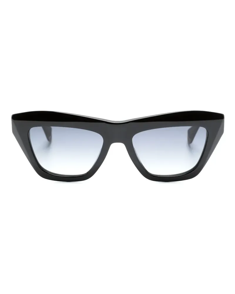 GIGI STUDIOS Carlota Cat-Eye-Sonnenbrille - Schwarz Schwarz