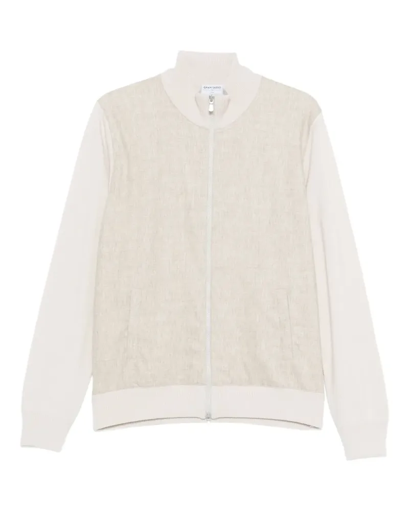 Gran Sasso Cardigan mit Reißverschluss - Nude Nude