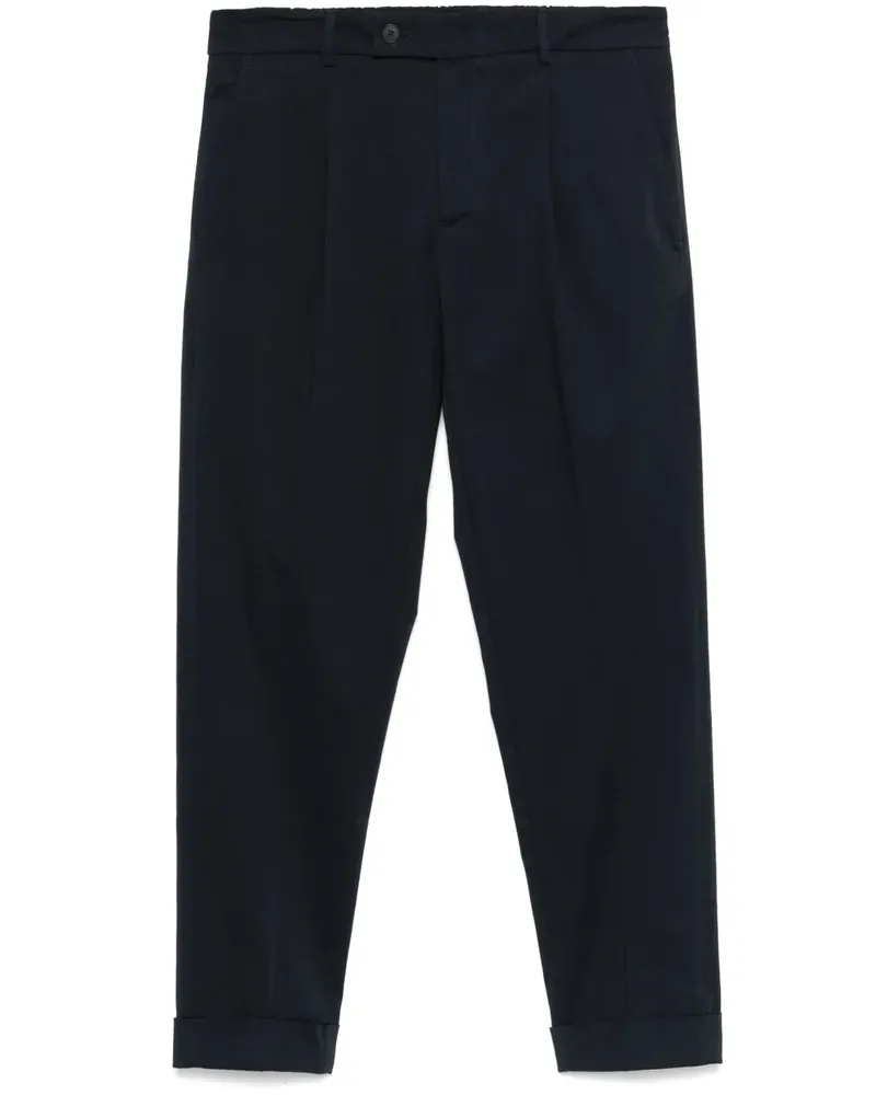 D4.0 Hose aus Gabardine - Blau Blau