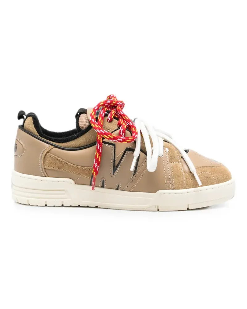 Moschino Kevin panelled sneakers - Nude Nude