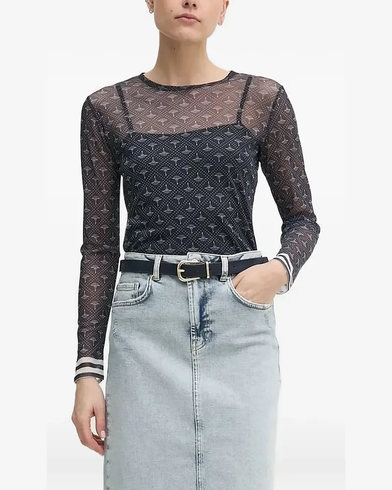 JOOP! patterned top - Blau Blau