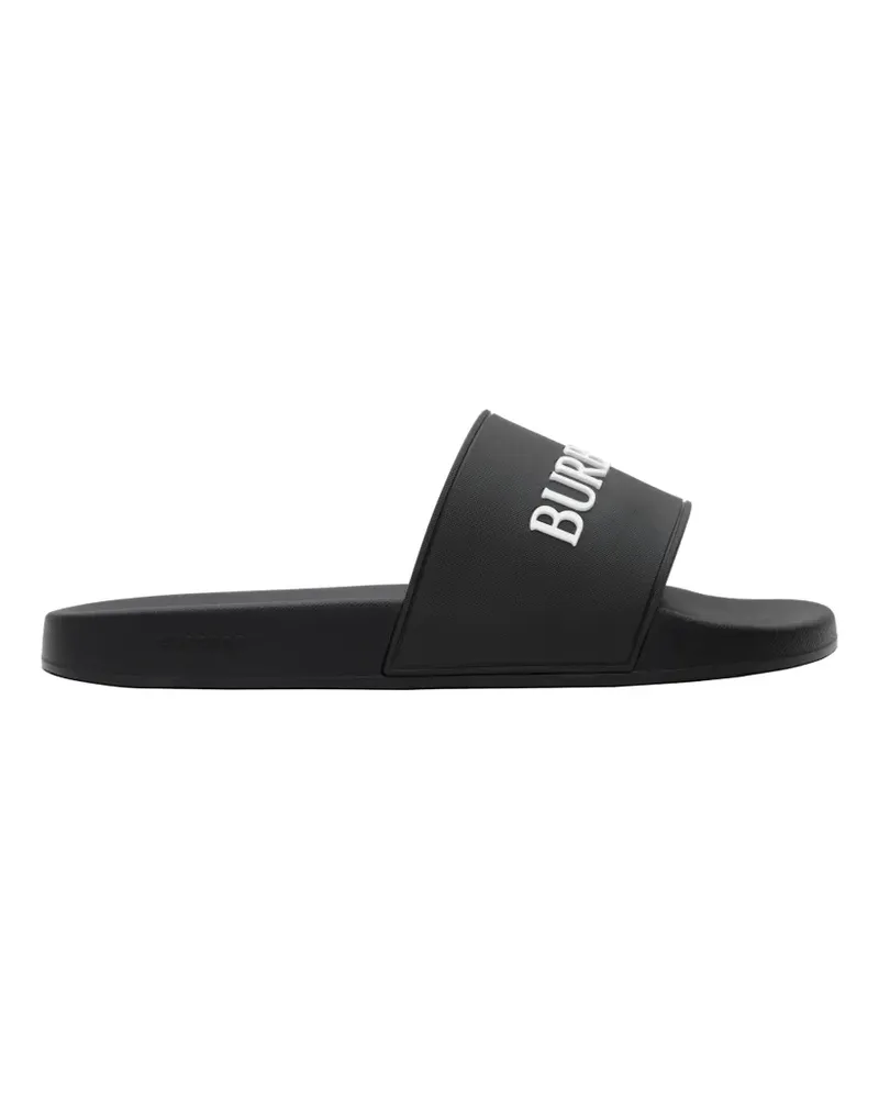 Burberry logo slides - Schwarz Schwarz