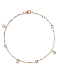 De Beers 18kt 'My First De Beers' Rotgoldarmband Rosa