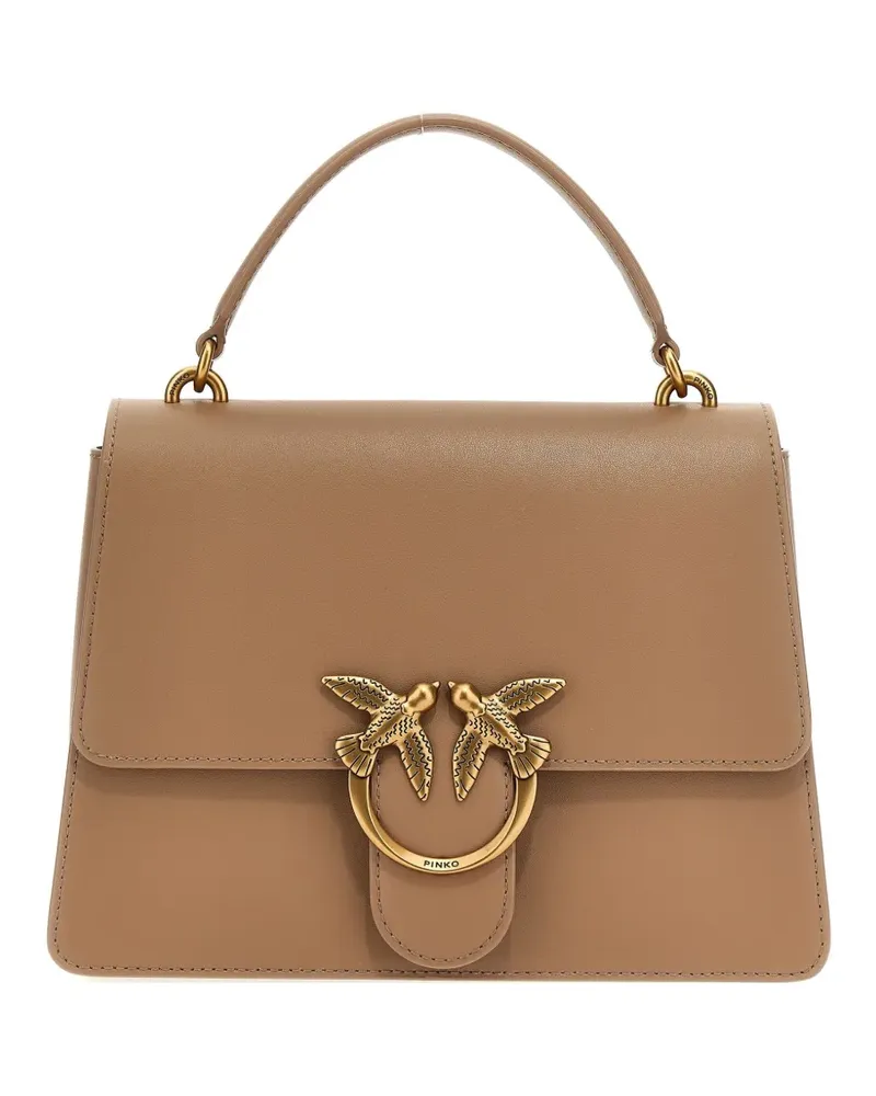 Pinko Love One Tote Bag - Nude Nude