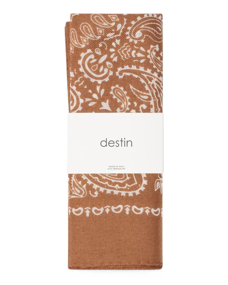 Destin Judy paisley-print bandana - Braun Braun