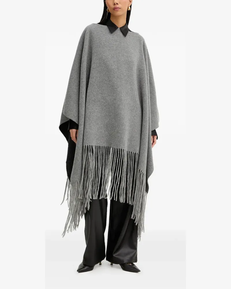 Liviana Conti Blanca poncho - Grau Grau