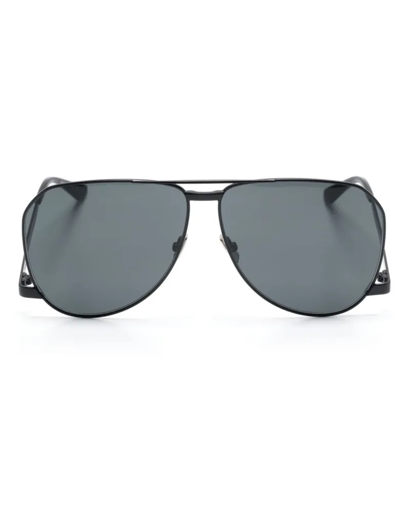 Saint Laurent Getönte Pilotenbrille - Schwarz Schwarz