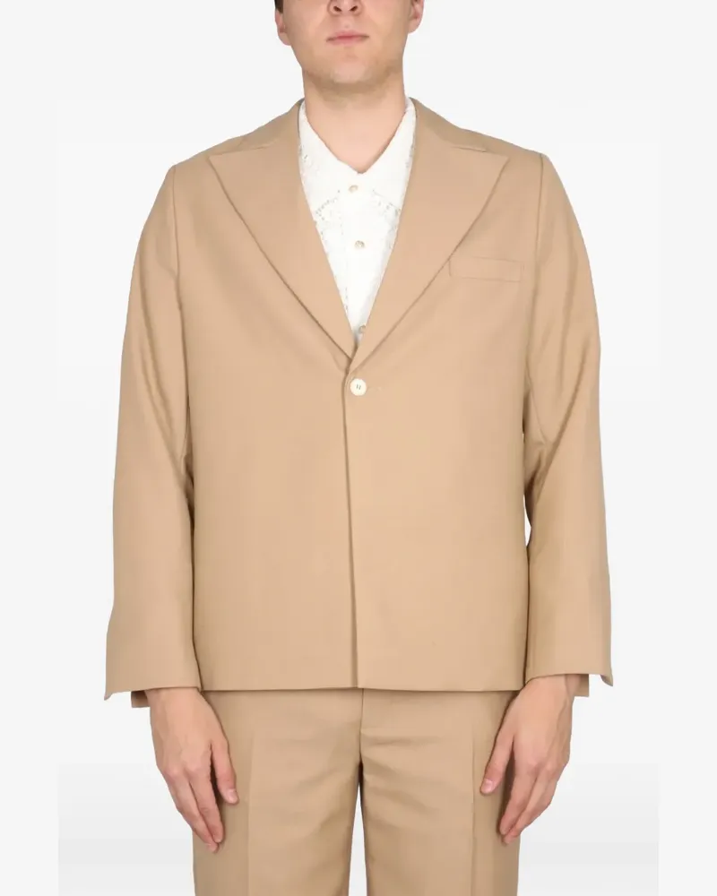 Séfr Einreihige Jacke - Nude Nude