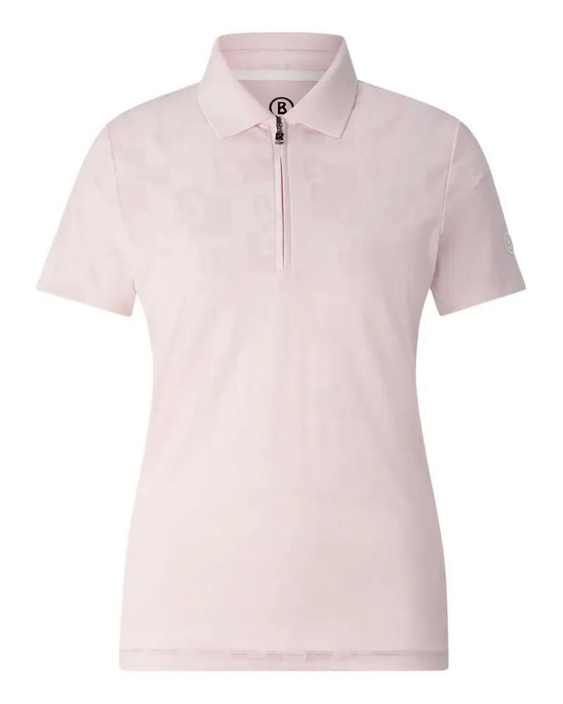 Bogner Joanna Poloshirt aus Logo-Jacquard - Rosa Rosa