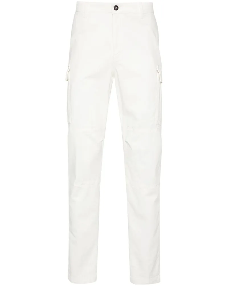 Eleventy Cargohose im Tapered-Design - Weiß Weiß