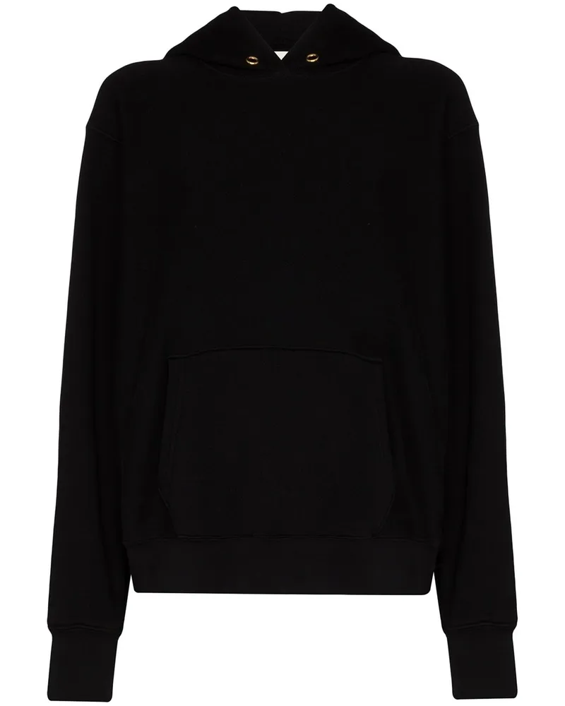 LES TIEN Klassischer Kapuzenpullover - Schwarz Schwarz