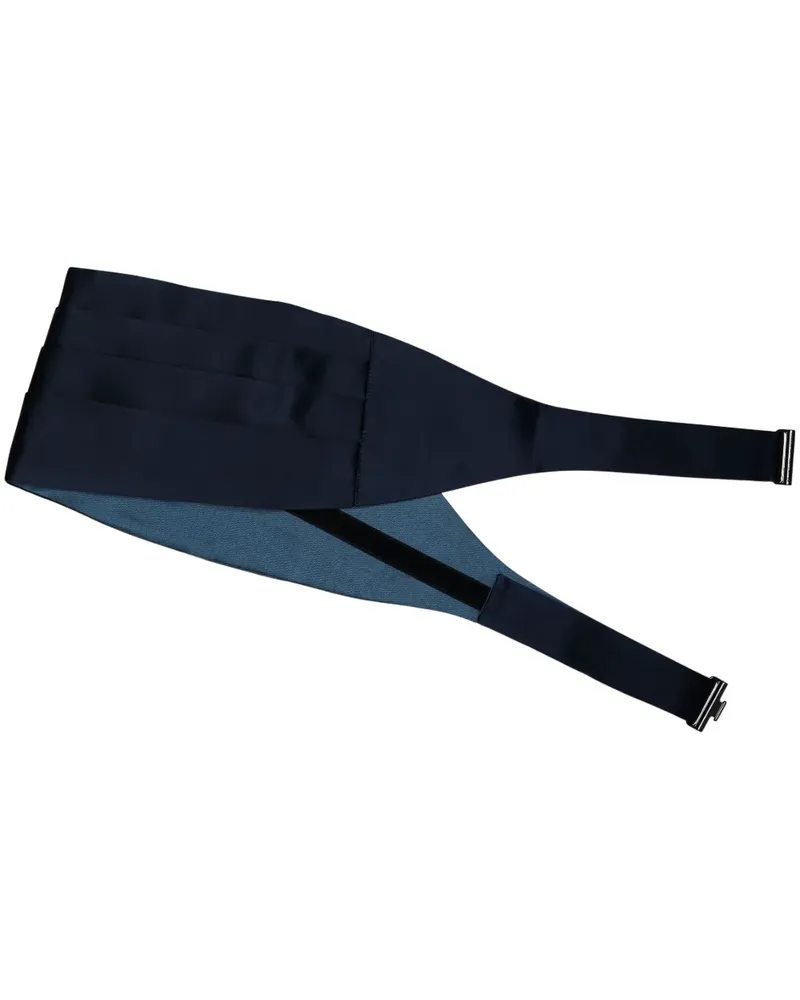 Brunello Cucinelli Gürtel aus Satin - Blau Blau
