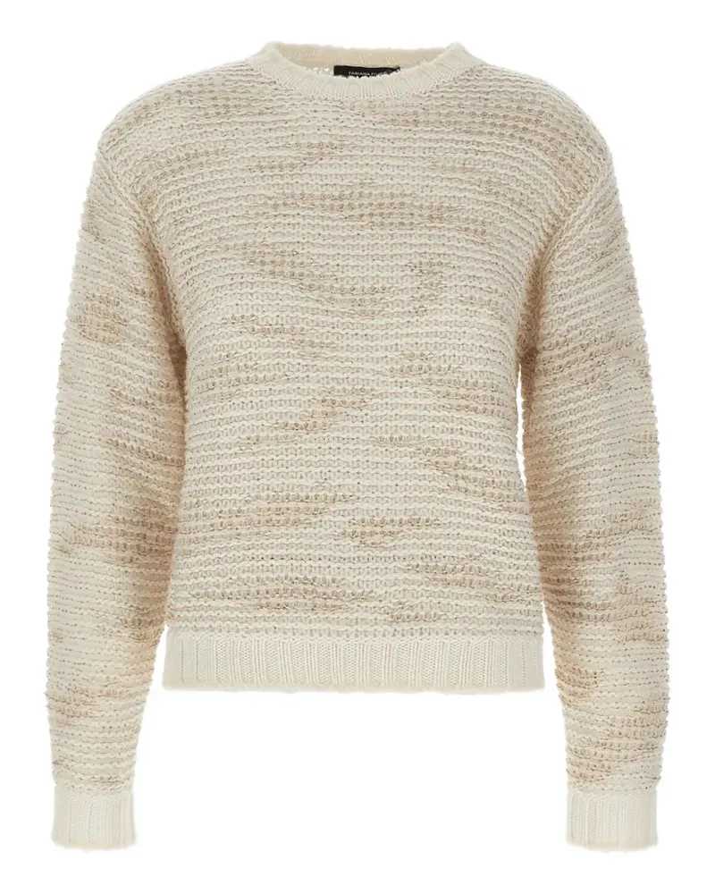 Fabiana Filippi Sweatshirt mit Pailletten - Nude Nude