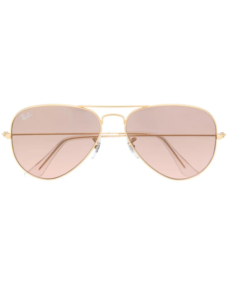 Ray Ban Klassische Pilotenbrille - Gold Gold