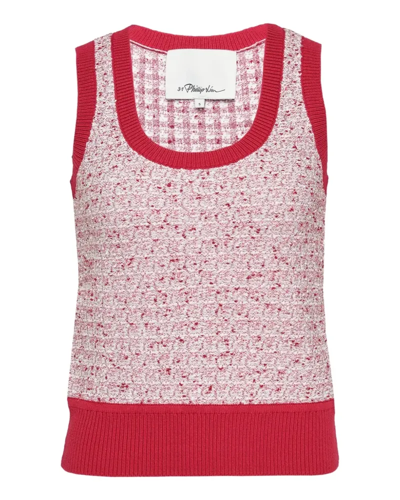 3.1 phillip lim knitted sleeveless sweater - Rot Rot