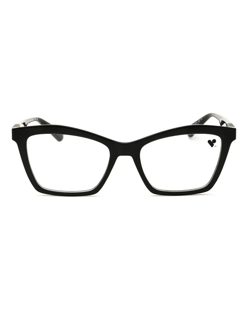 Calvin Klein Cat-Eye-Brille - Grau Grau