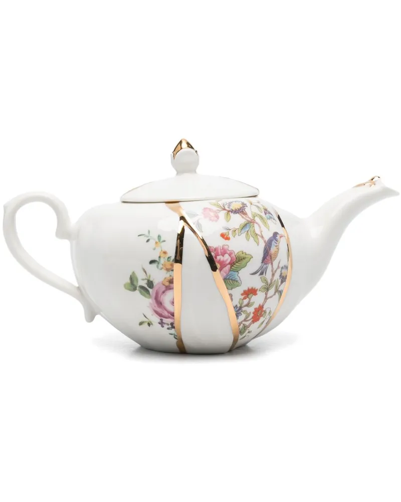 Seletti x Marcantonio Kintsugi Teekanne - Weiß Weiß