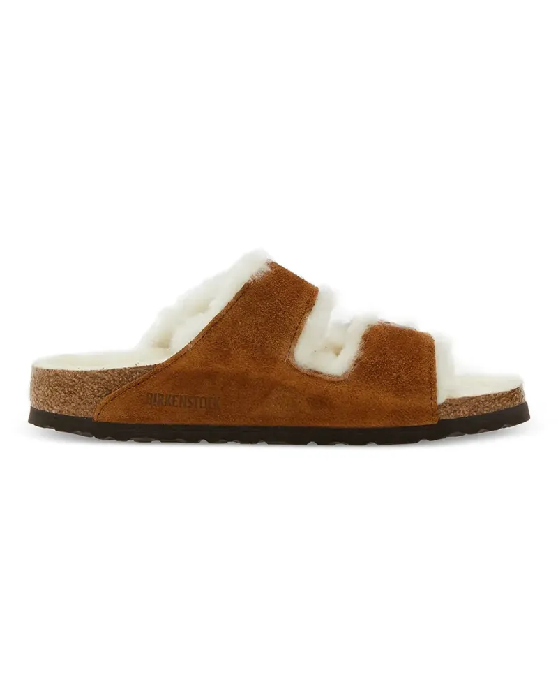 Birkenstock Arizona shearling sandals - Braun Braun