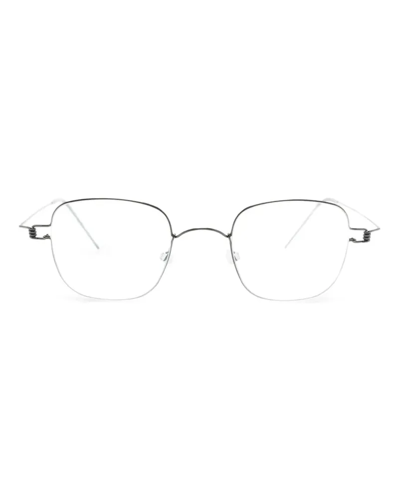 Lindberg Eckige Rim Emil Brille - Schwarz Schwarz