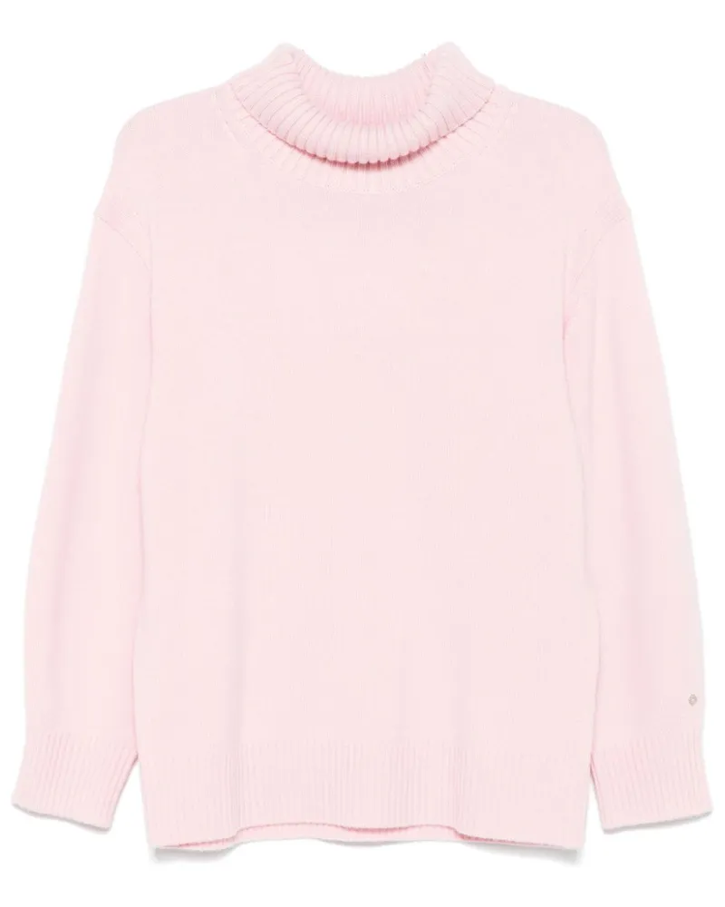 Maje Pullover mit Rollkragen - Rosa Rosa
