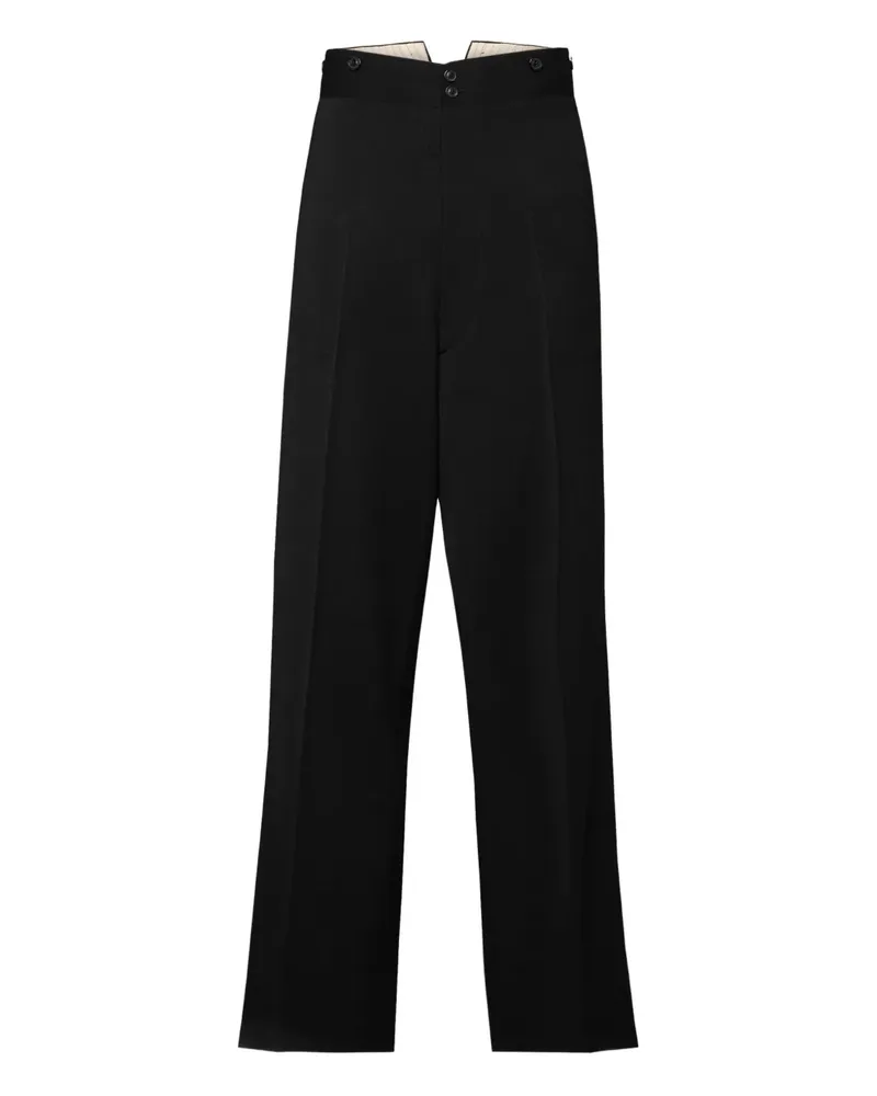 Maison Margiela Klassische Hose - Schwarz Schwarz