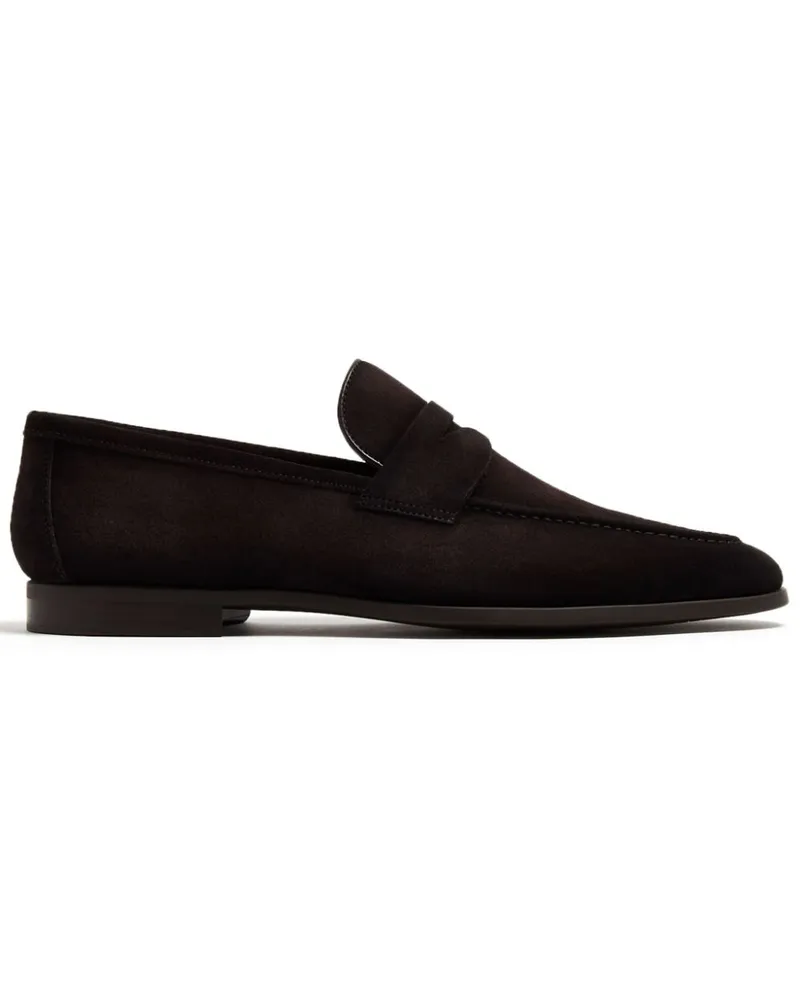 Magnanni Diezma Penny-Loafer aus Wildleder - Braun Braun