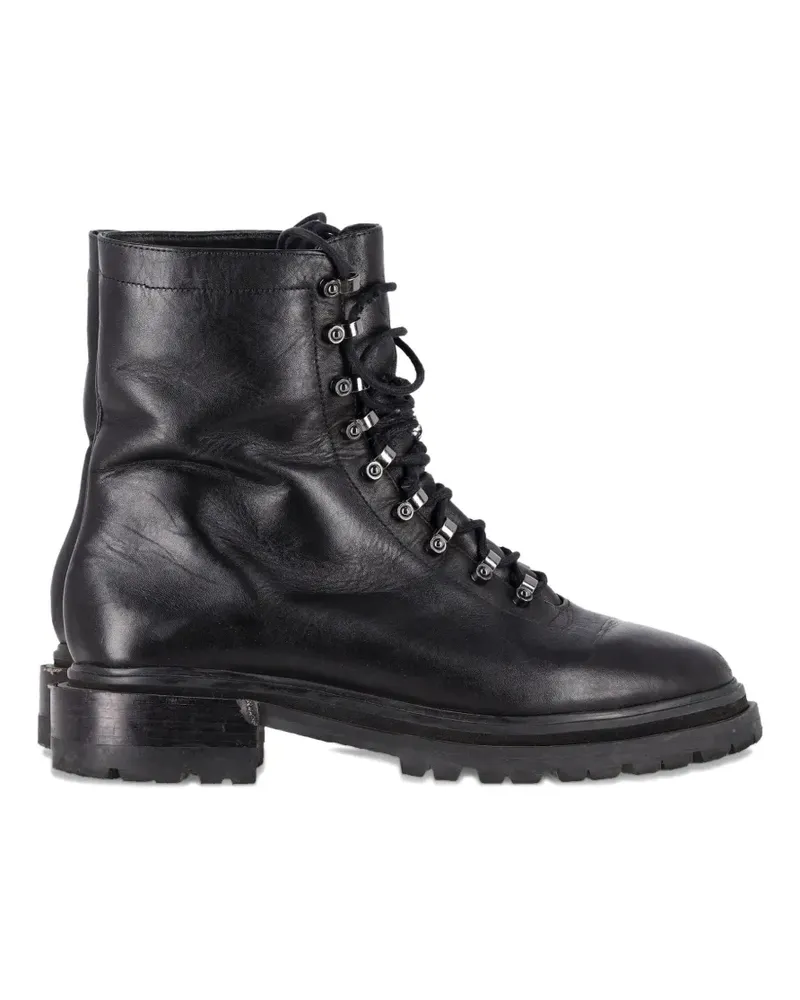 Porte & Paire lace-up combat boots - Schwarz Schwarz